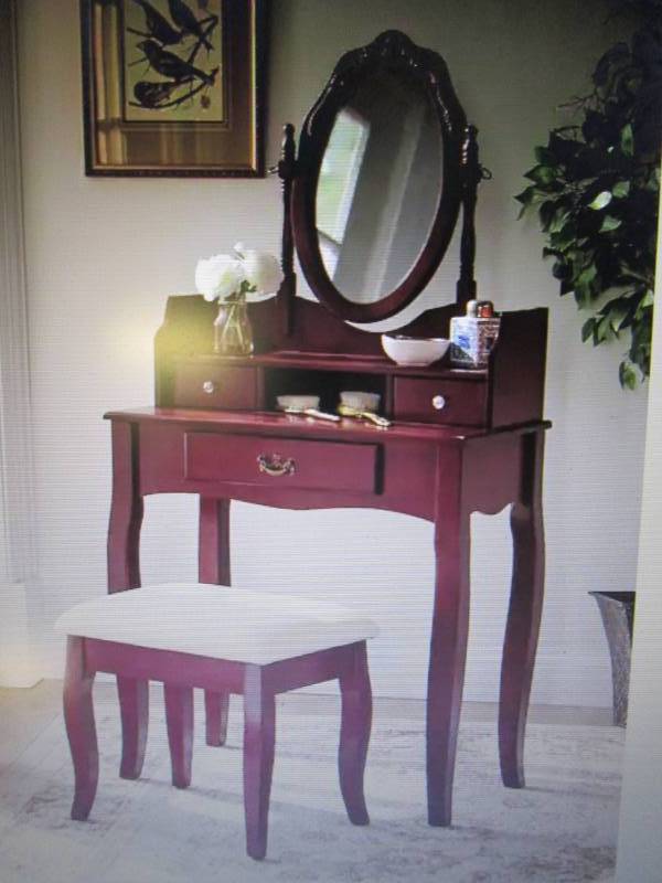 lot 84 image: Lumberton Antique Vanity open box- ...