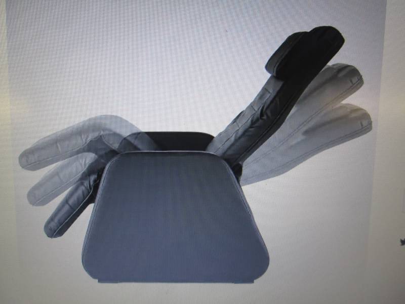 lot 128 image: Powered Zero Gravity Chair open box...