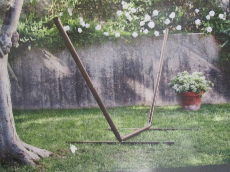 lot 154 image: Threshold Hammock Frame open box Re...