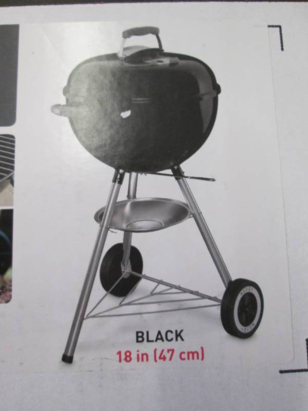 lot 165 image: Weber Original Kettle Retail $79.98...