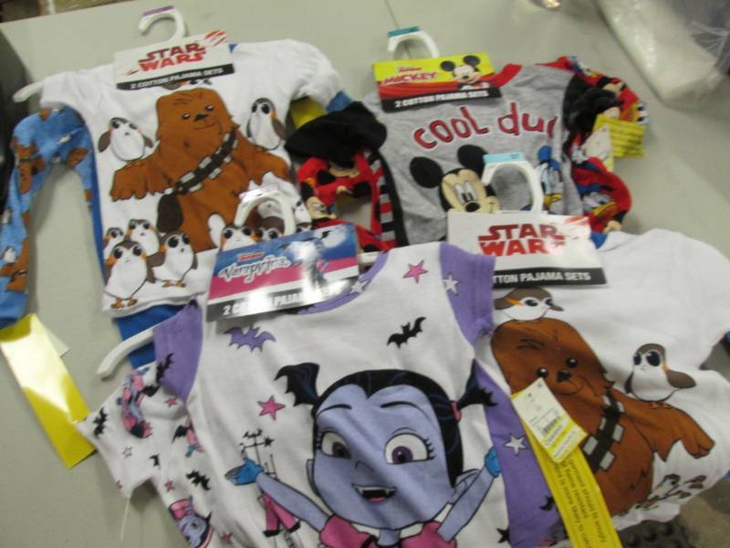 lot 173 image: 4 - 2pks Toddler Pajamas...