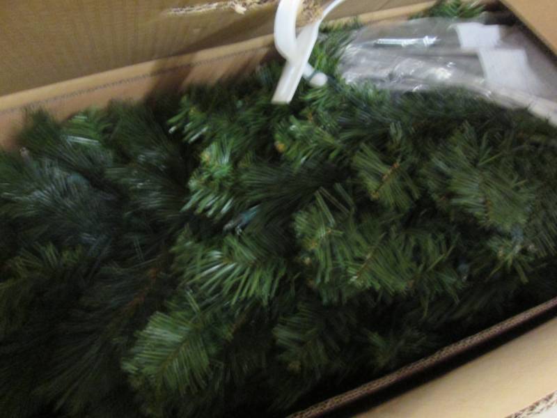 lot 204 image: Home Accents Holiday 7 ft. Noble Fi...