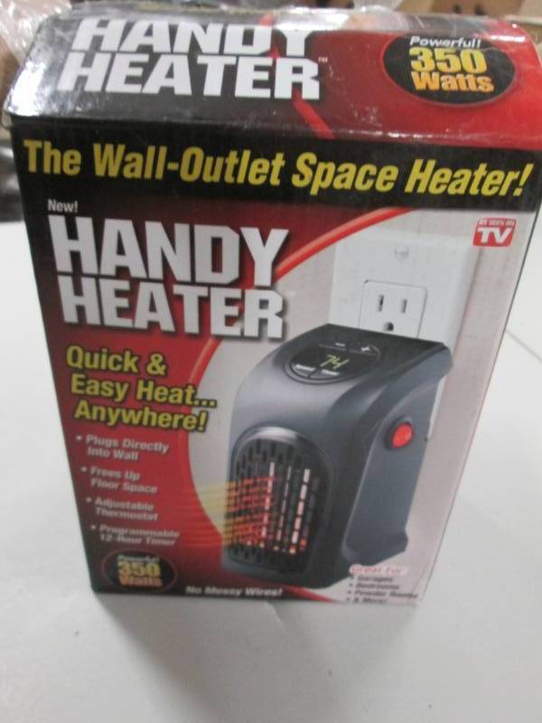 lot 215 image: Handy Heater open box, tested...