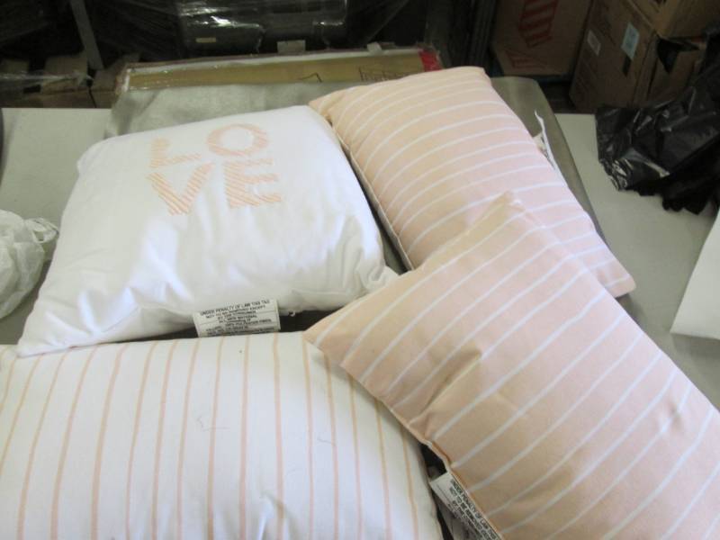 lot 237 image: 4 Coordinating Accent Pillows...