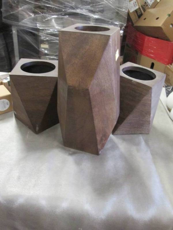 lot 243 image: 3 project 62 Wooden Planters ...