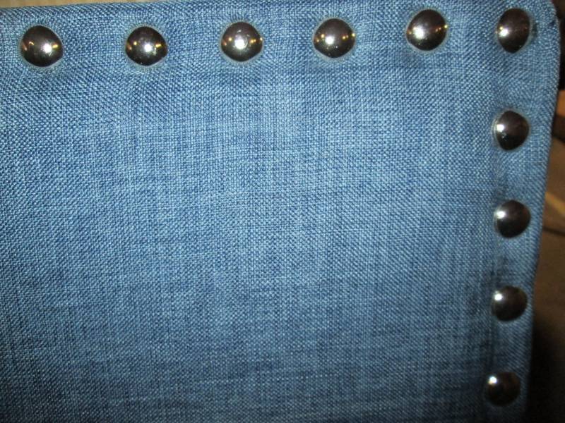 lot 77 image: Unger Upholstered Panel Headboard -...