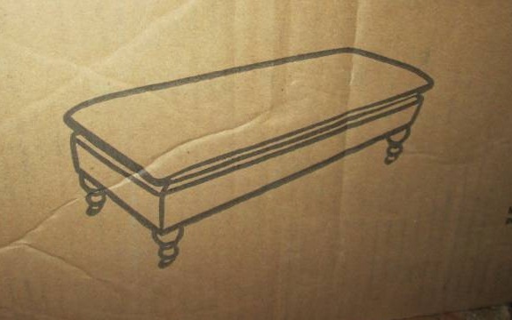 lot 83 image: Safavieh Carol Upholstered Bench ...