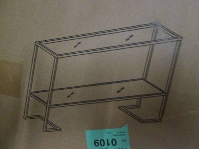 lot 84 image: SEI Xavier Narrow Console Table (...