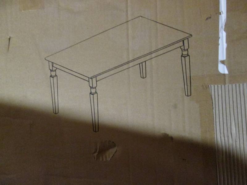lot 98 image: Signature Leamont Dining Table (S...