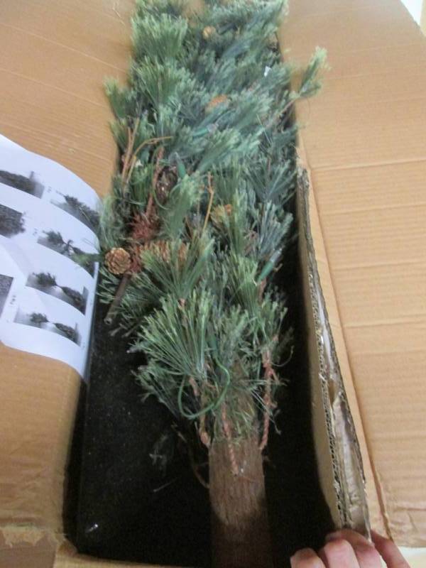 lot 110 image: LED 150W Artificial 6 Dakota Pine ...