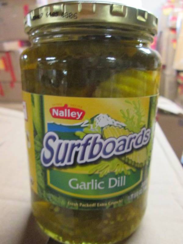 lot 121 image: Nally Garlic Dill Pickles (6 ct.24...