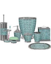lot 143 image: Burns 9 Pc. Bathroom Accessory Set ...