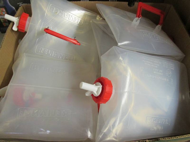 lot 226 image: Reliance 5 Gallon Collapsable Water...