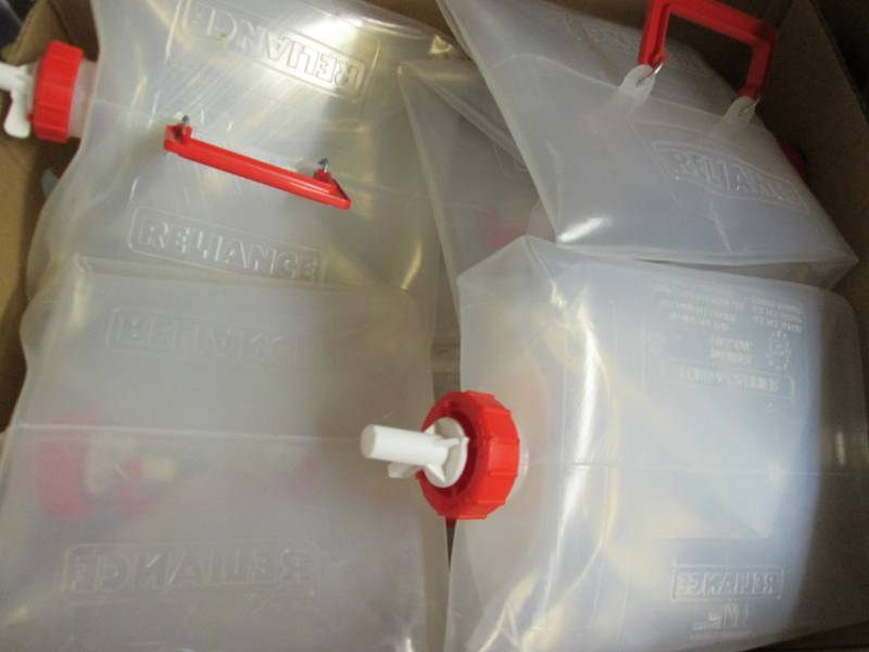 lot 228 image: Reliance 5 Gallon Collapsable Water...