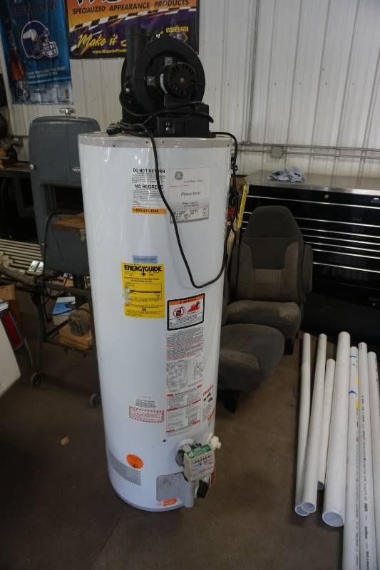 GE Power Vent Model GG40T06PVJ 40 Gallon Natural Gas Water Heater ...