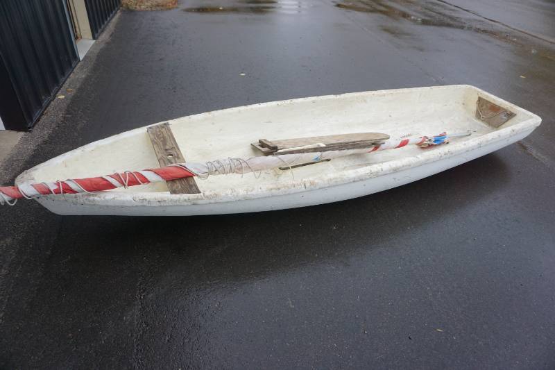 lot 59 image: 11 Styrofoam Sail Boat