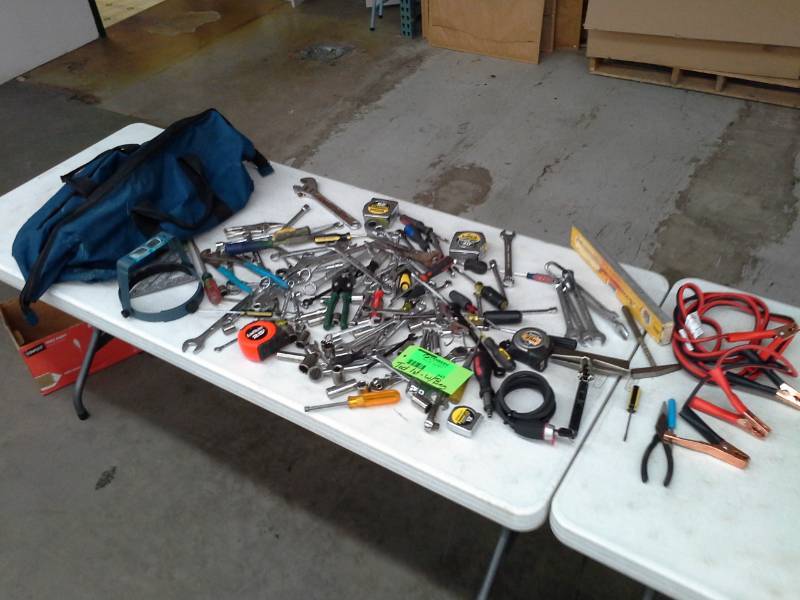 lot 443 image: Tool Lot with Bag