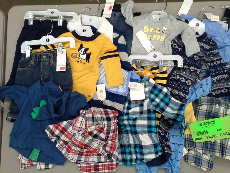 lot 468 image: Children Clothing