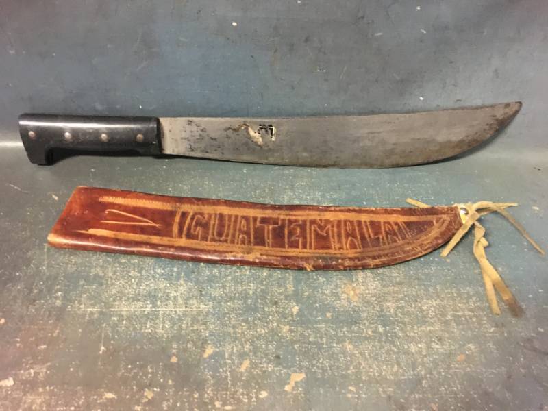 Machete with Sheath