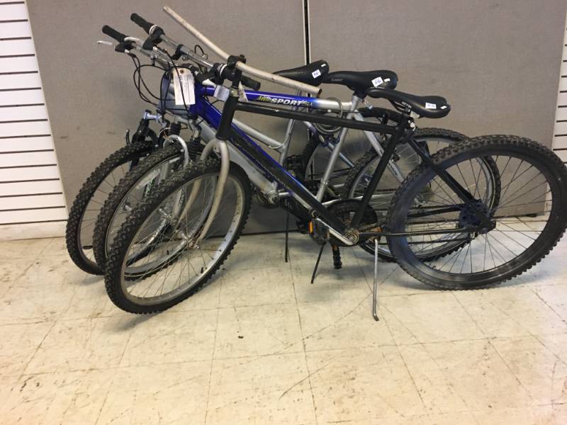 3 Used Bicycles