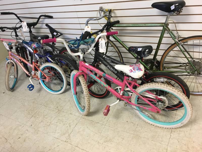 6 Used Bicycles