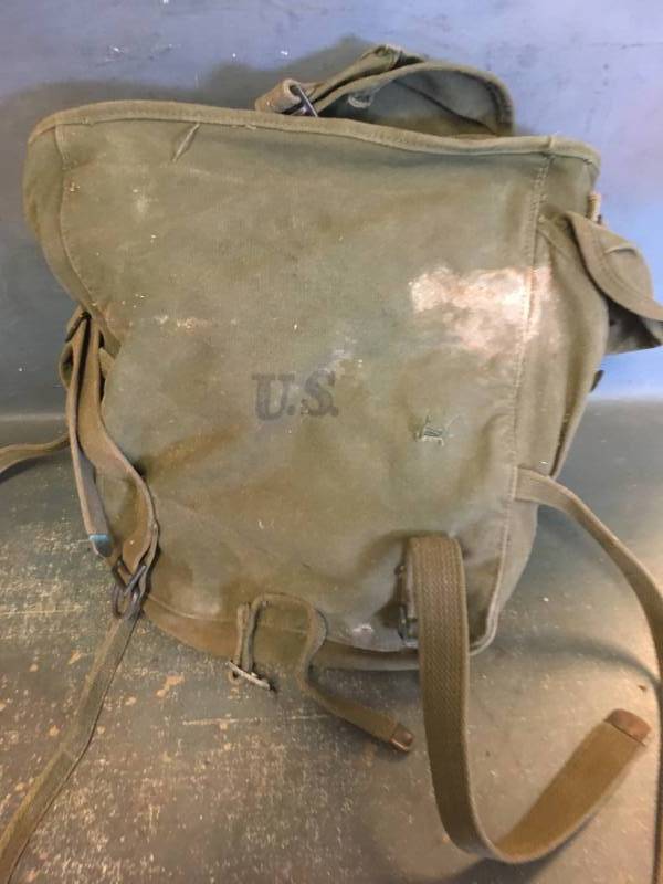 Vintage Military Field Pack M-1945