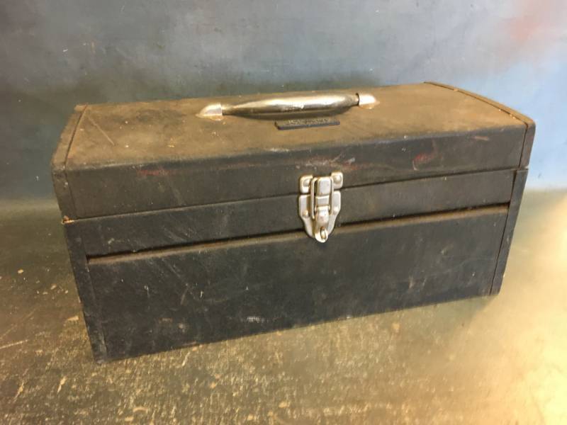 Vintage Metal Tool Box