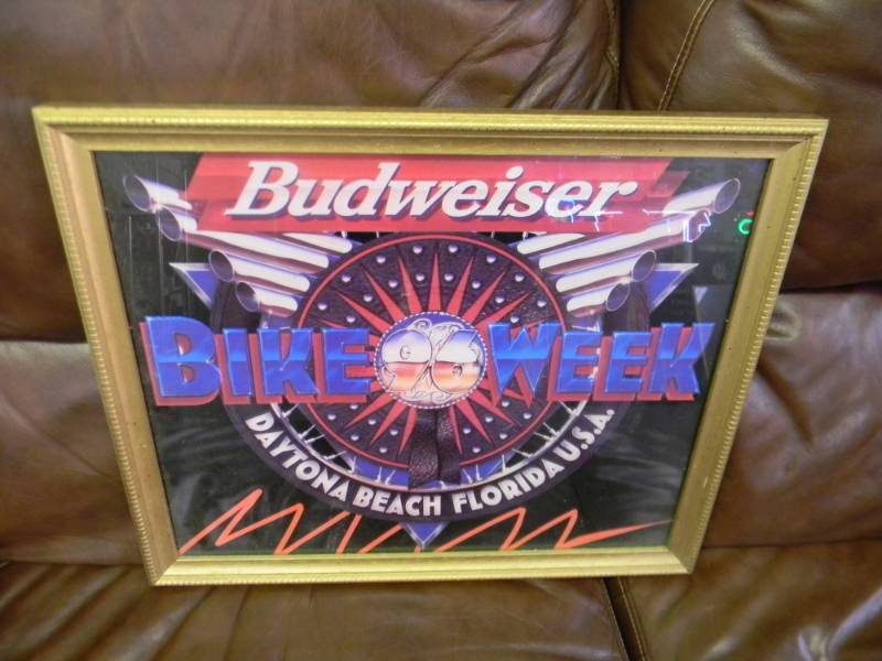 Budwesier Bike Week 96 Piece. Approx 19x16 - SEE PICTURES