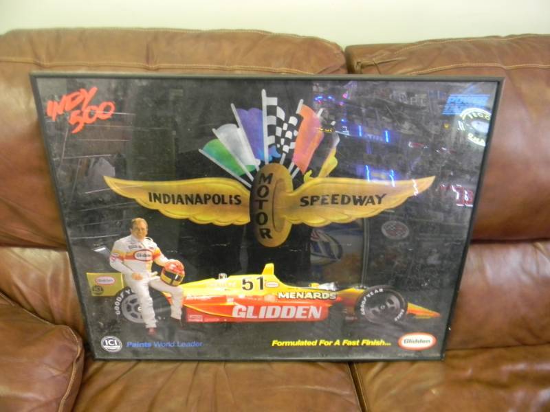 Very Cool Indy 500 Piece approx 28x23 - SEE PICTURES