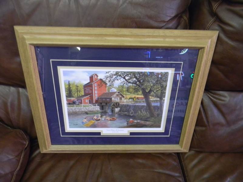 NICE Lazy Days of Summer by Ken Zylla approx 22x20 - SEE PICTURES