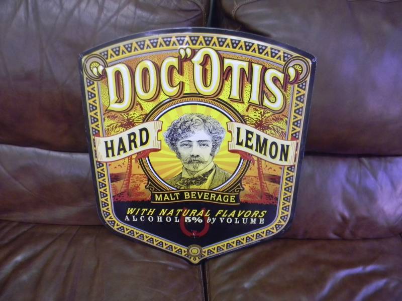 COOL DocOtis Tin Sign. approx 18x22 - SEE PICTURES