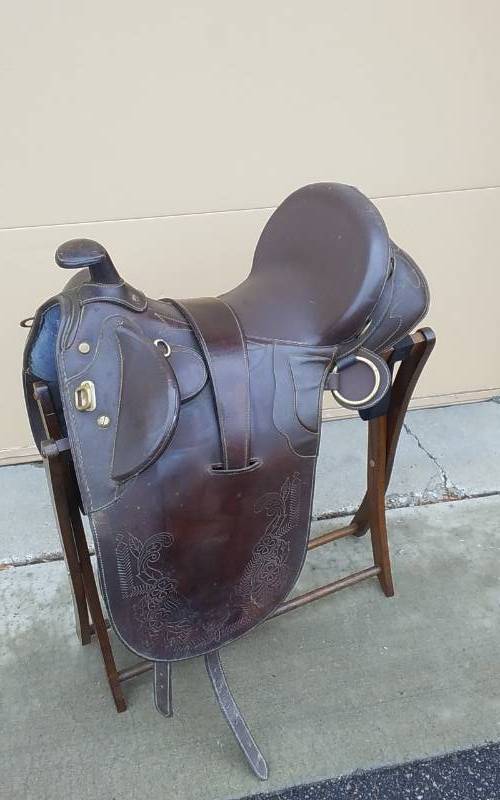 Leather Australian Saddle 13-12 Inch Seat