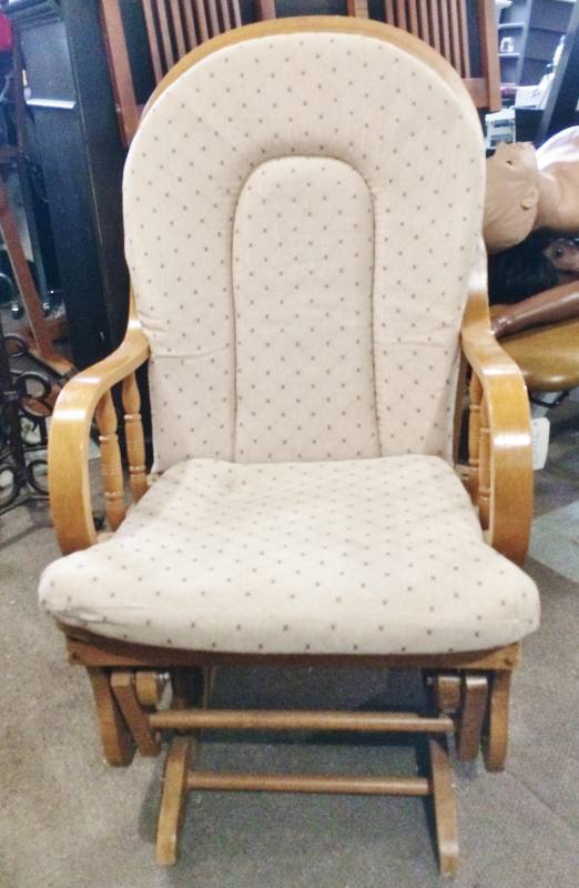 Wood Glider Baby Rocker - Works Great