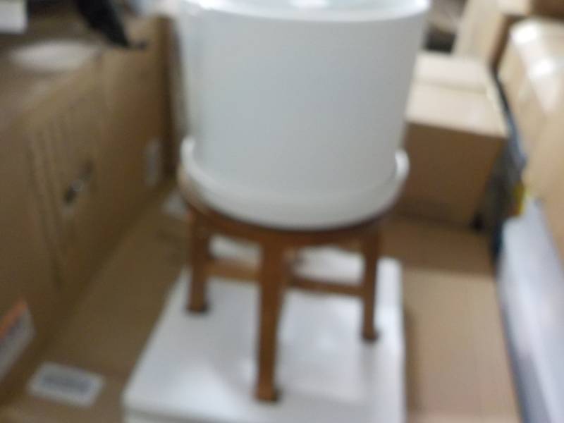 lot 26 image: New Threshold Ceramic and Wood Indo...
