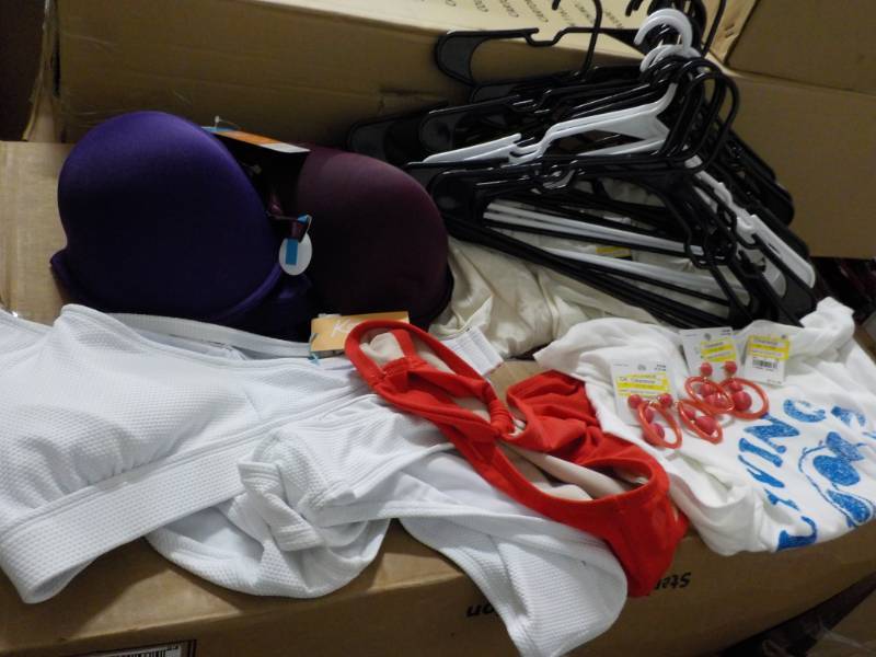 lot 35 image: XL and Larger Womens clothing and H...