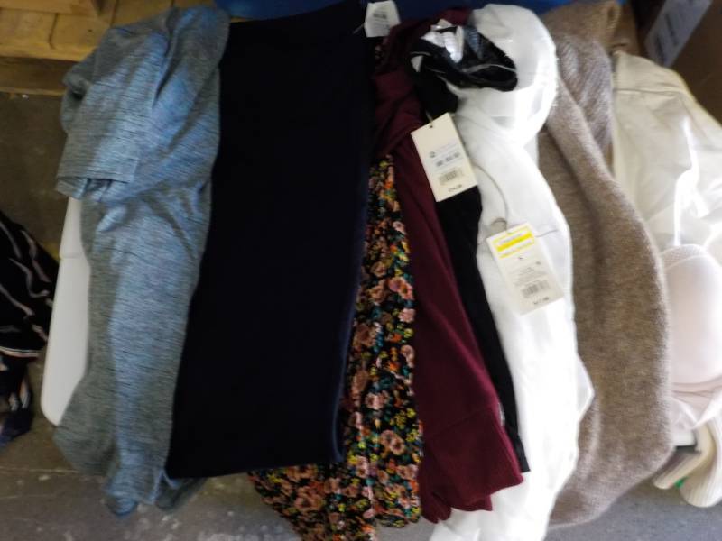 lot 42 image: Lot of L and XL Womens Clothing- a...