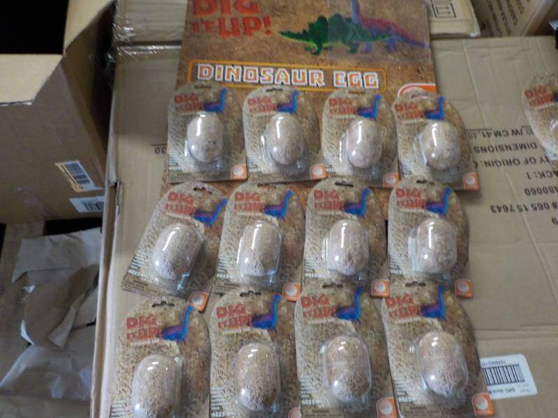 lot 57 image: Lot of 12 Dinosaur Eggs...