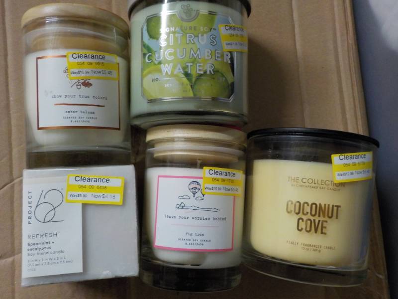 lot 72 image: 5 Candles...