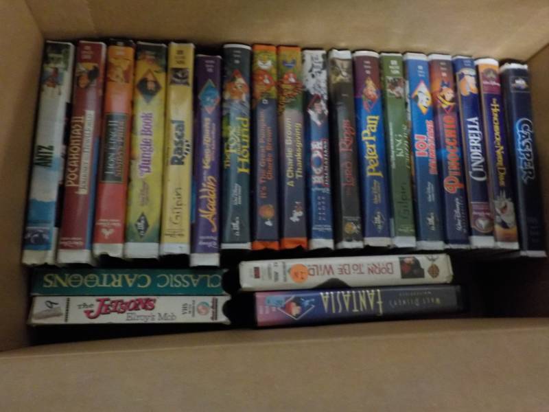lot 94 image: VCR Tapes...