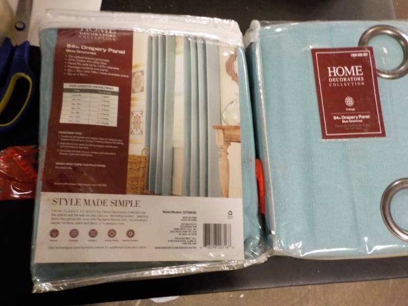 lot 98 image: 2 Home Decorators Collection 84 Dr...