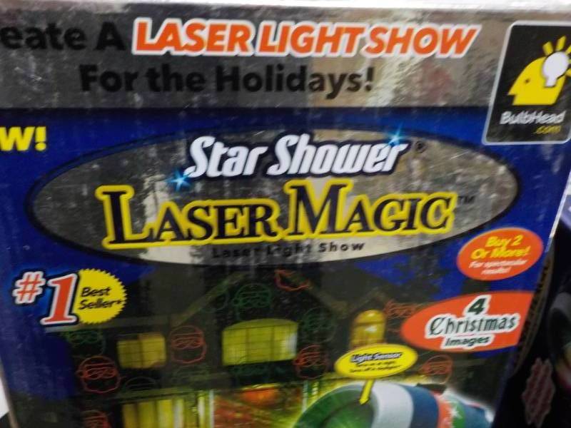 lot 104 image: 1 Star Shower Laser Magic...