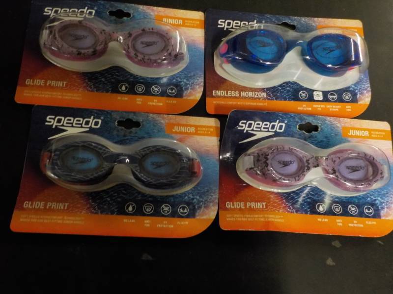 lot 116 image: 4 Speedo Goggles- latex Free...