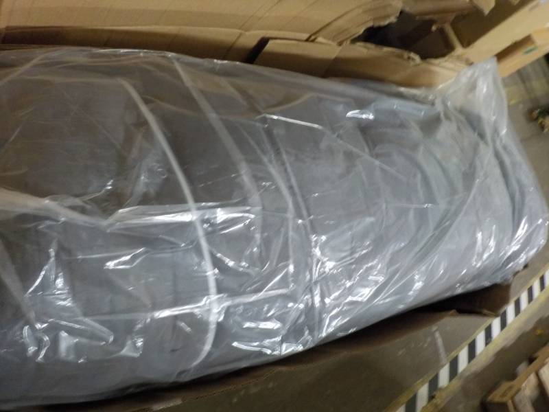 lot 131 image: Futon Grey Mattress...