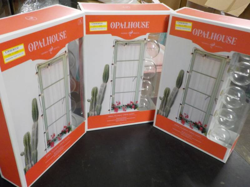 lot 147 image: set of 3 Opalhouse String Lights...