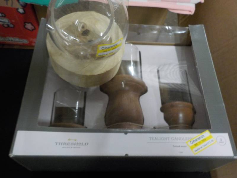 lot 155 image: 2 sets of Threshold Tea Light Candl...