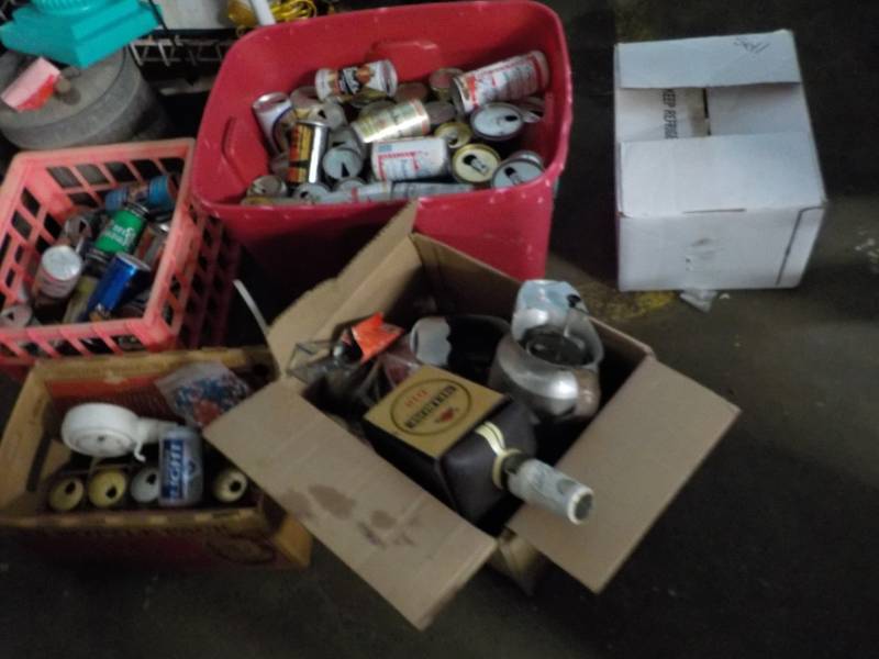 lot 187 image: Beer Cans and Misc- all pictured...
