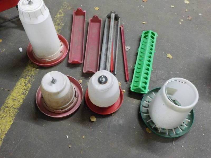 lot 204 image: Chicken Feeders...