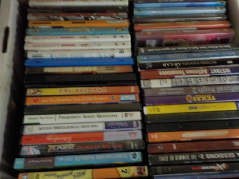 lot 218 image: 2 Boxes of DVDs...