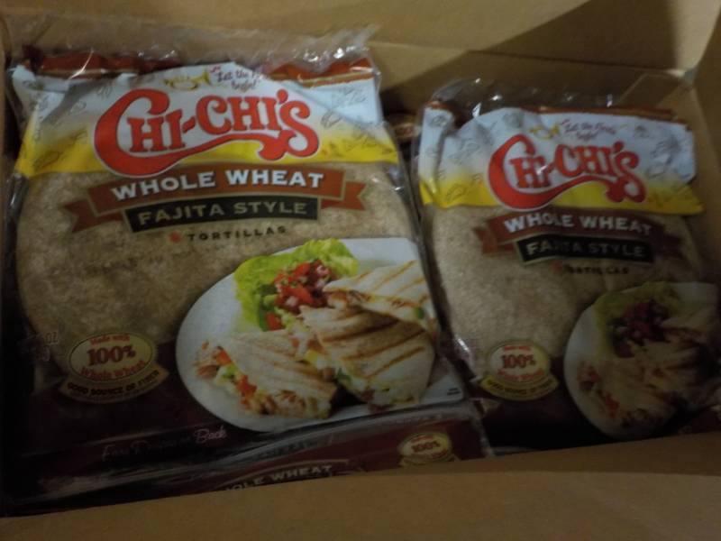 lot 224 image: Chi-Chis Whole Wheat Fajita Style ...