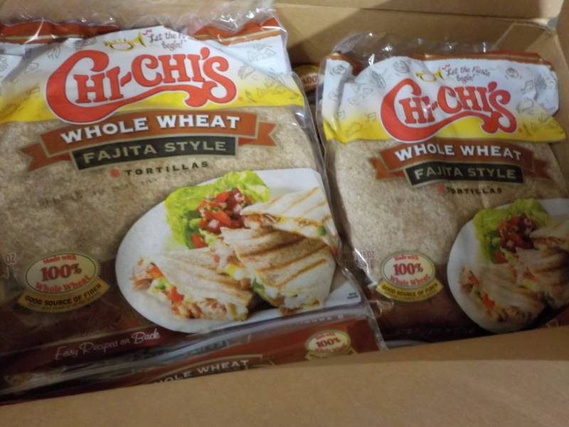 lot 226 image: Chi-Chis Whole Wheat Fajita Style ...